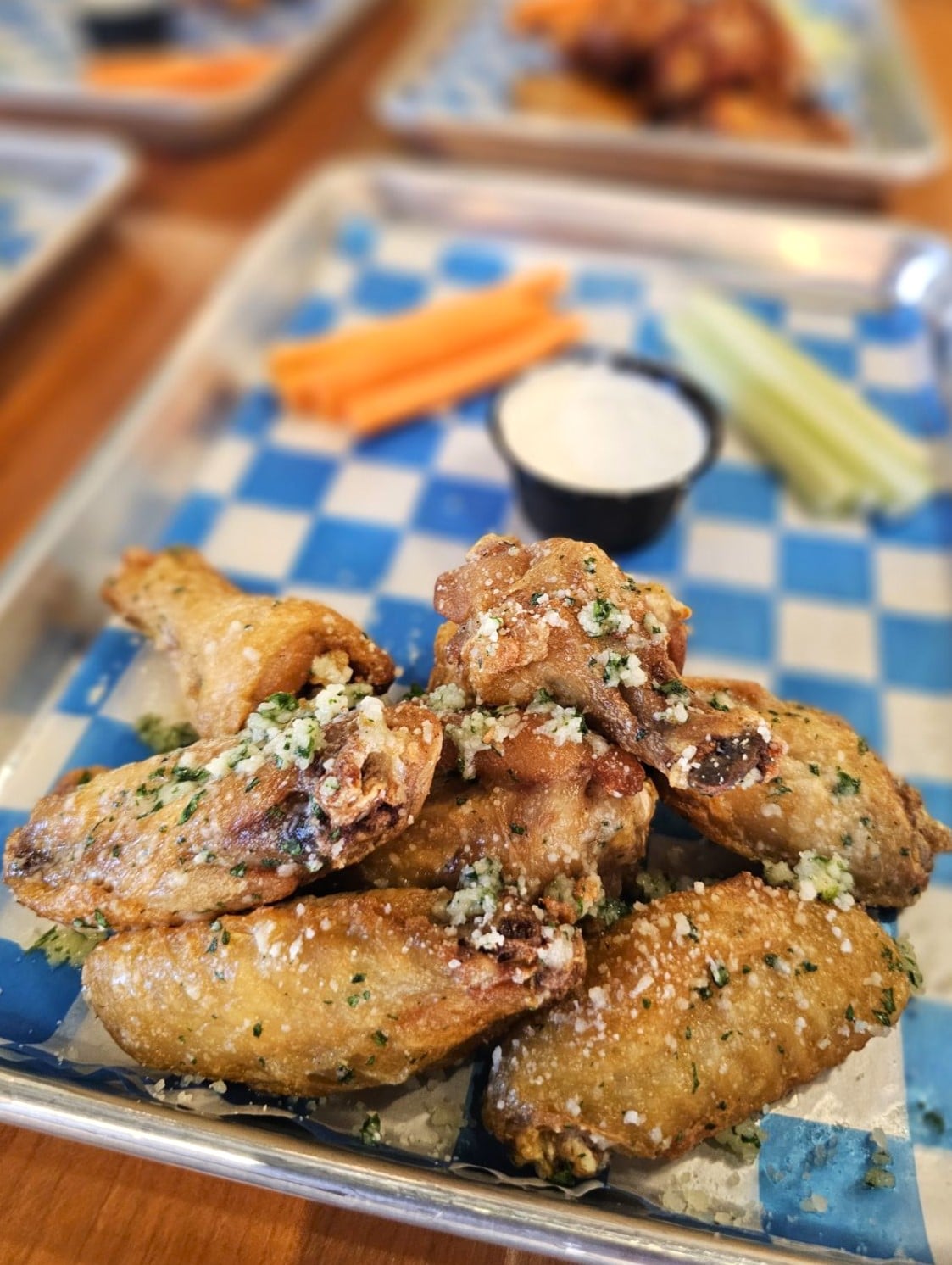 Garlic Parmesan Wings