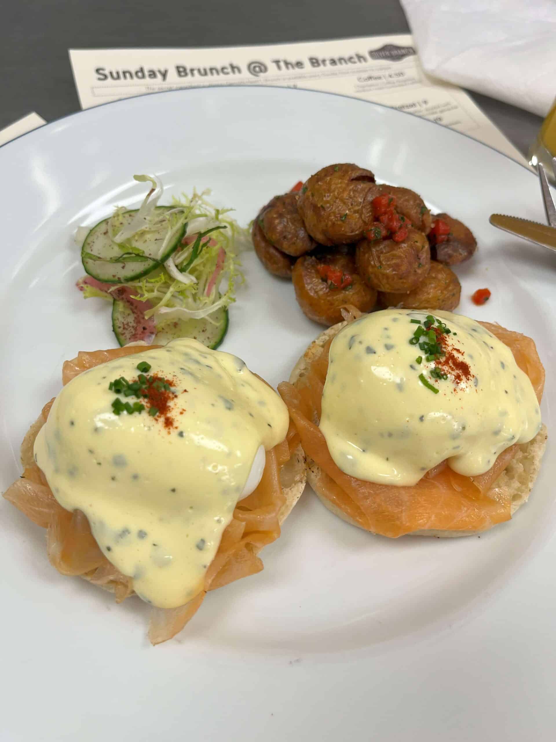 Smoked Salmon Eggs Benedict